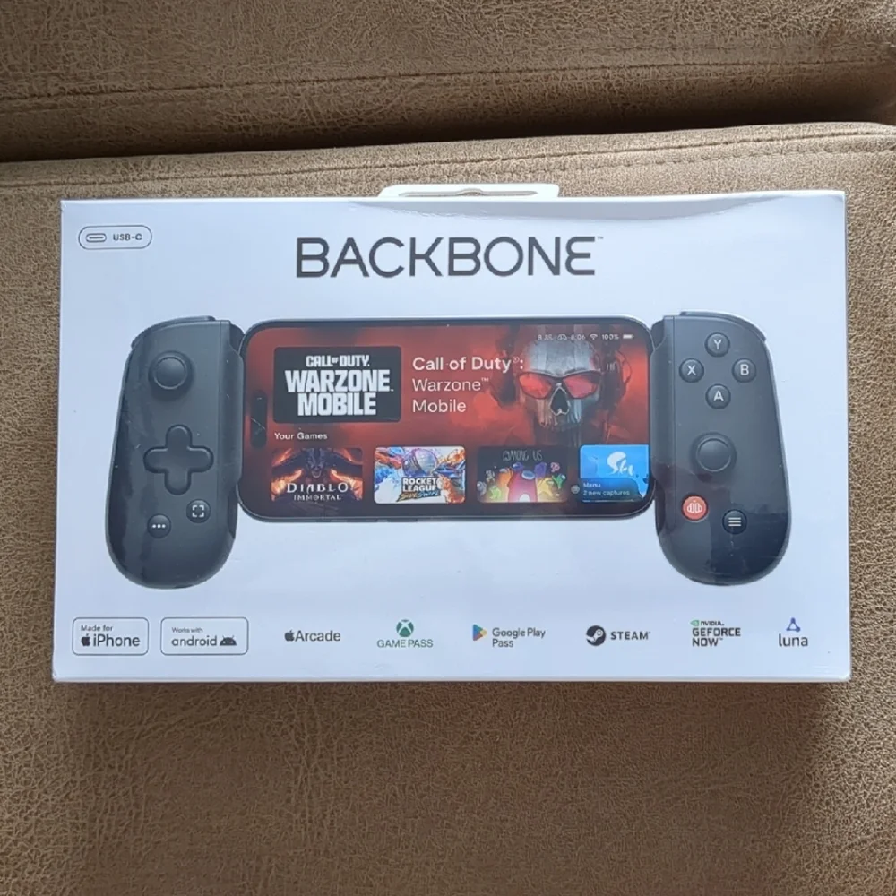 Backbone Black Handheld Gaming Console
